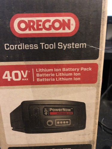 OREGON Cordless Tool System 40V MAX* Lithium Ion Endurance Battery Pack — 2.6Ah,