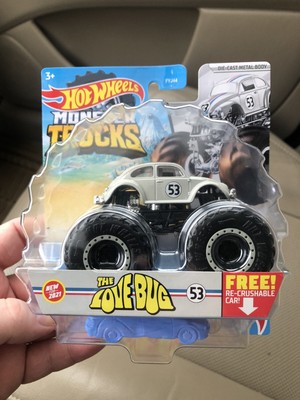 21 Hot Wheels Monster Trucks Herbie The Love Bug Vw 1 64 Diecast