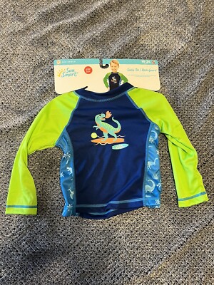 Swim Tee Sun Shield UPF 50+ Size S 18-24 months Rash Guard NEW 29E