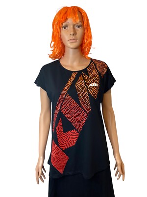 KTM Powerwear Ready To Race WOMEN TEE M 3PW1886403 Black And Orange New