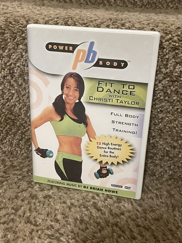 Christi Taylor Power Body Fit To Dance Workout (DVD, 2008