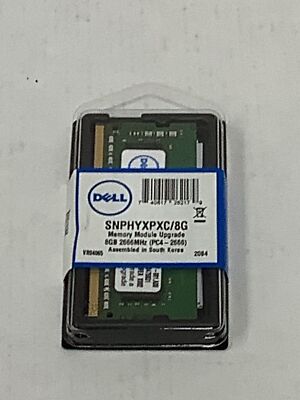 Dell Memory 8GB DDR4 SODIMM 2666MHz 1.2V PC4-21300 RAM SNPHYXPXC/8G