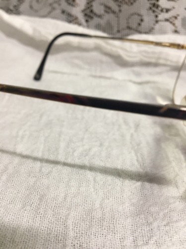 Vintage 1980's Tura Gold Tone Multi Eyeglasses Women's Oversized Metal Frames