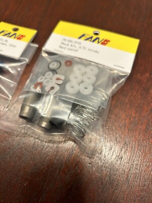 Complete RC 10 YZ10 ASSEMBLED FRONT SHOCKS 0.71 Stroke Hard Anodized Blue Caps
