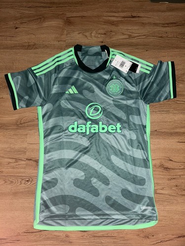 Celtic FC adidas シャツ Sサイズ 黒/緑 adidas Celtic 2025/26 Dark Green Training Top – Official