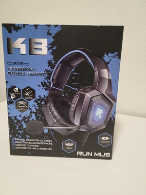 New Run Mus K8 Professional Gaming Headset High Performance Brand