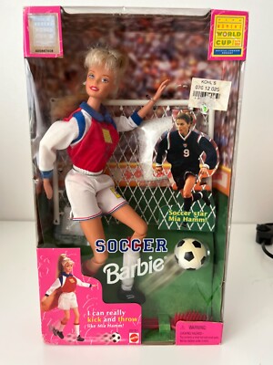 Soccer barbie 1998 sale