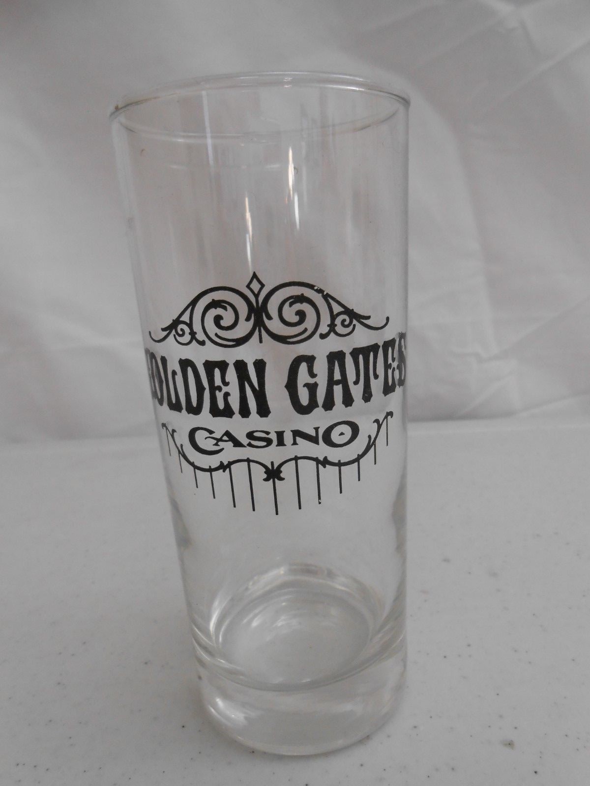 VINTAGE GOLDEN GATE CASINO COLLECTIBLE GLASS LAS VEGAS 6 INCH HARD TO FIND