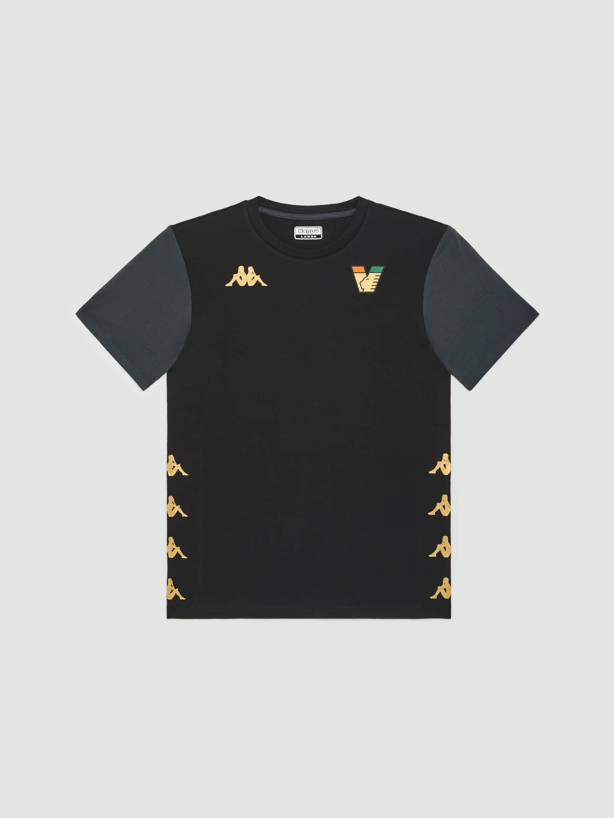 Venezia FC Kappa Travel Tee Black For Men | eBay