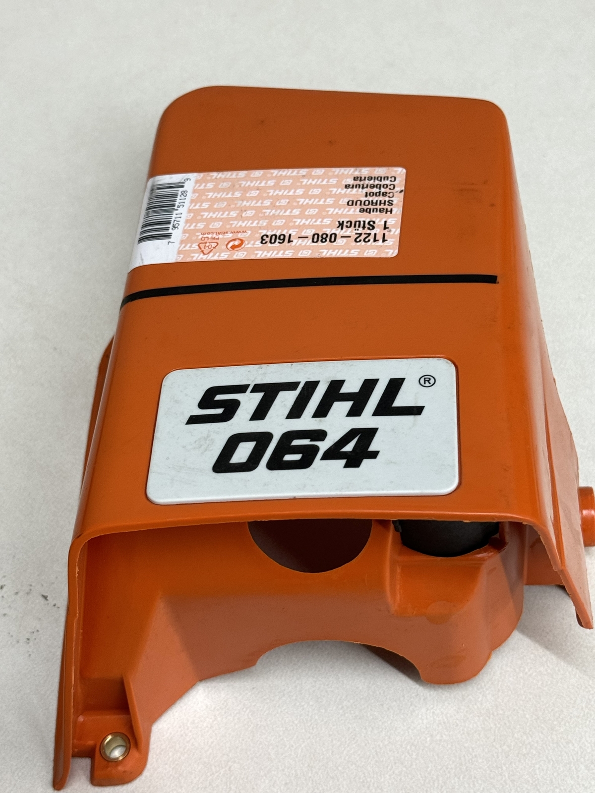 STIHL OEM TOP SHROUD COVER 1122 080 1603 CHAINSAW 064 064R 064RW   11220801603 - Picture 1 of 4