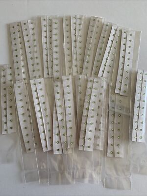 200 CRYSTAL EAR BEADS FOR AURICULAR ACUPUNCTURE IN M-COLORS TORNASOL