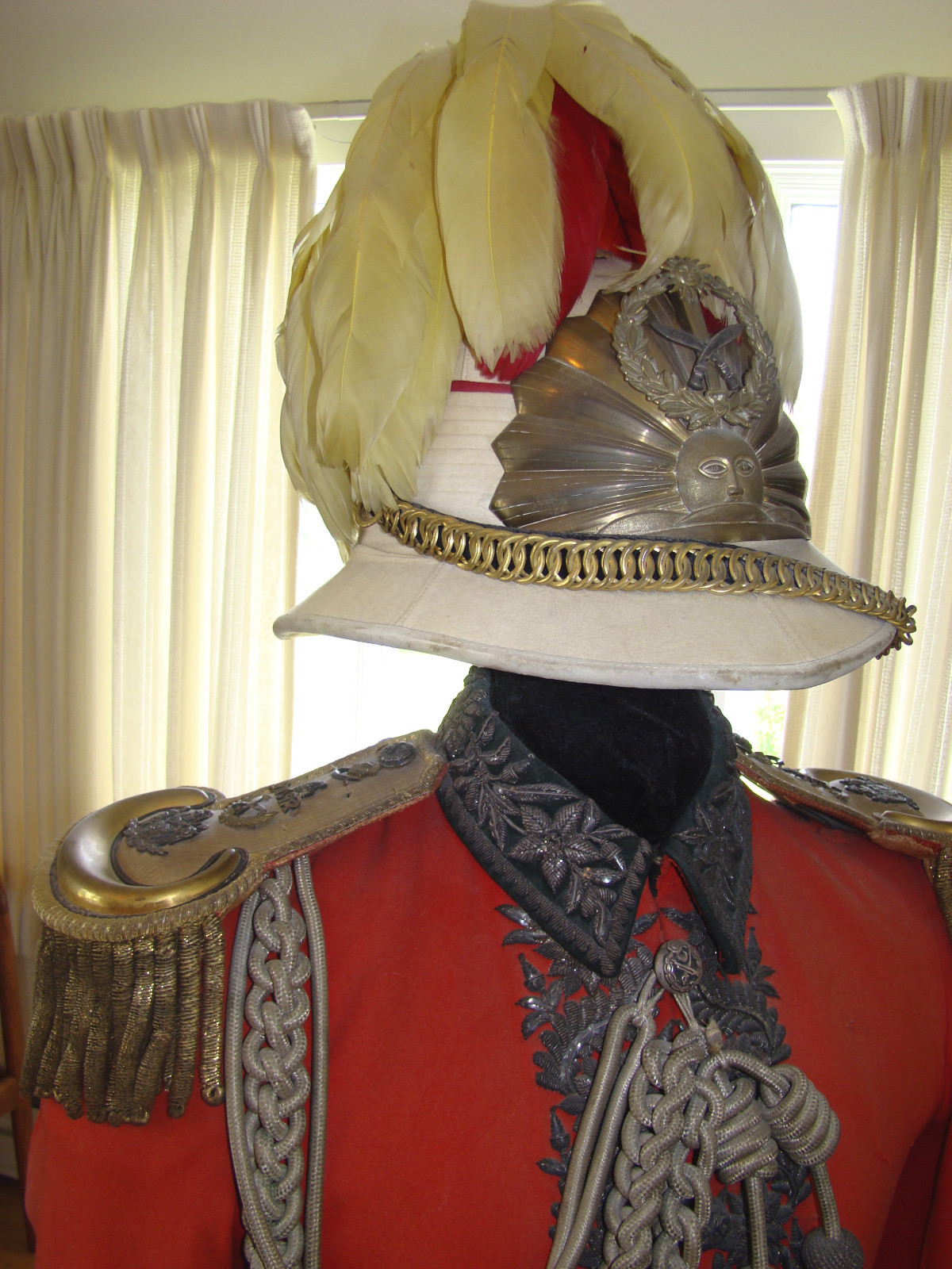 ORNATE DRESS UNIFORM COL.-IN-CHIEF GURKHAS KING OF NEPAL / VICTORIA & EDWARD VII