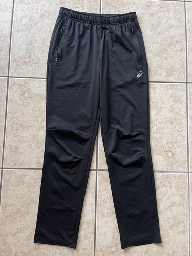 Asics Men's Running Jogger Sweat Pants Black Medium Race