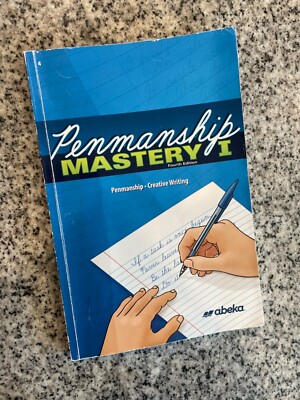 Abeka 4th Grade Penmanship Mastery 1 Fourth Edition