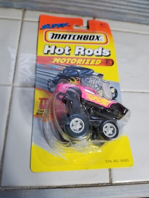 Super Matchbox Hot Rods Motorized 1993 34325