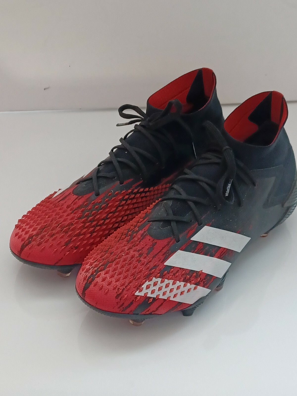 NEW ADIDAS PREDATOR MUTATOR 20.1 FG Black/Red EF1629 Soccer Shoe Women's  8.5: купить с доставкой из США, цена 16 863 руб - (275302034479)