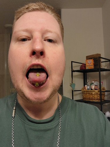 Buffalo Orecchio Dilatatore Conico Acciaio Allargamento Pincher Corno Di Toro - Foto 3