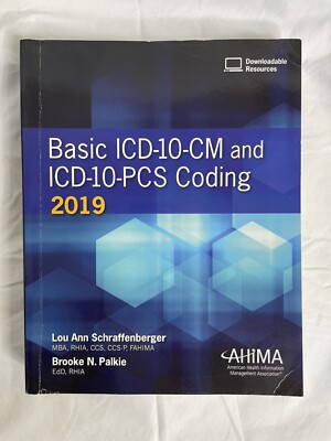 Basic ICD-10-CM and ICD-10-PCS Coding 2019 Paperback