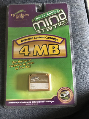 NEW Quantum Leap Never-Ending Mind Station 4MB reusable content cartridge