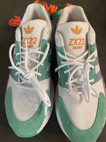 Size 9.5 - adidas ZX 22 Boost Ecru Tint Core Green. | eBay