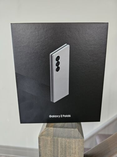 Samsung Galaxy Z Fold 6 256GB (Unlocked) - Silver Shadow - NEW! | eBay Samsung Galaxy Z Fold 6 256GB (Unlocked) - Silver Shadow - NEW! | eBay