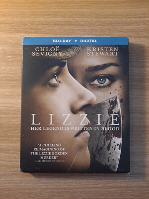 Lizzie (Blu-ray + Slipcover +  Digital, 2018, NEW!) Combined Shipping Available!