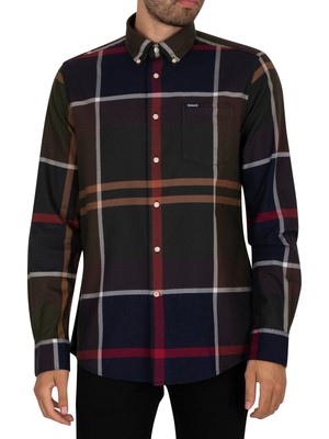 

Мужская рубашка в строгом стиле Barbour Dunoon, разноцветная, Multicoloured, MSH4980TN51