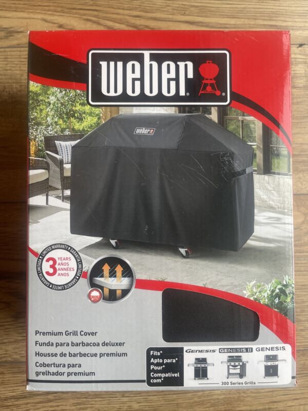 New Weber 7757 BBQ Cover Genesis Genesis II 300 Series
