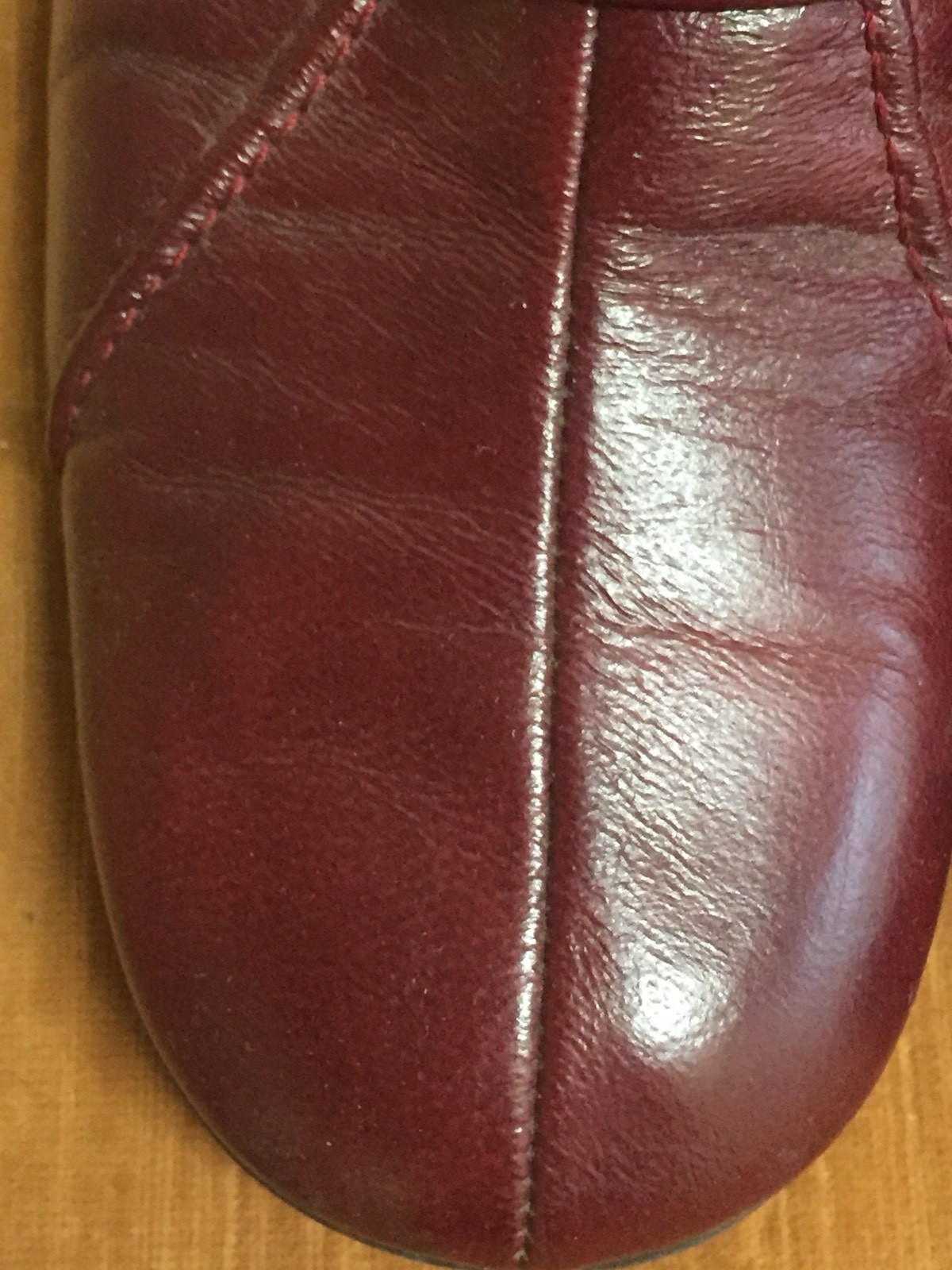 Vintage 60s 70s women Burgundy 8.5-9 Pumps Buckle Block Heels Pilgrim geek