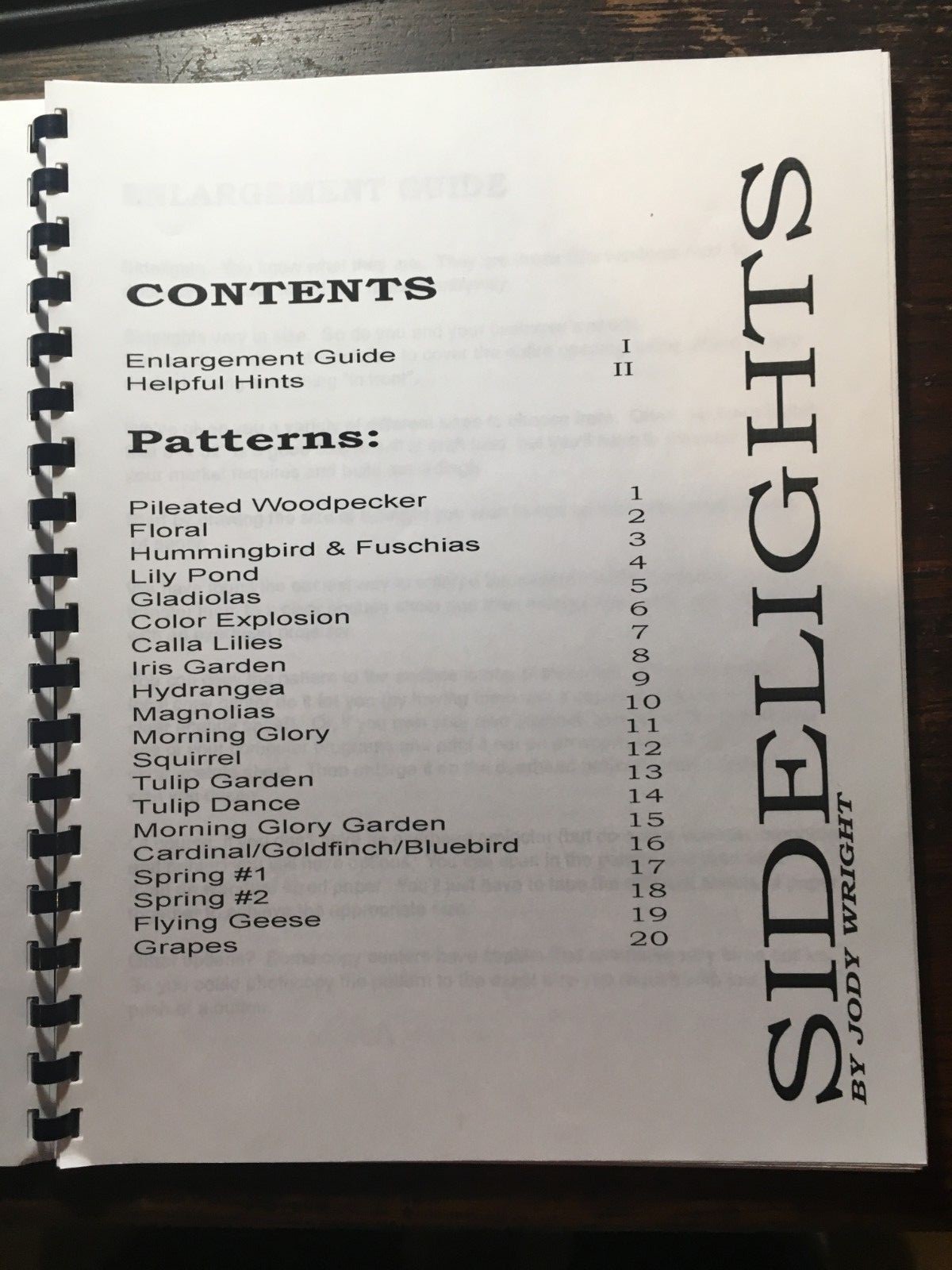 Stained Glass Sidelight Patterns by Jody Wright