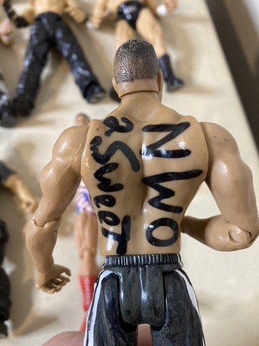 Lot of 22 WWE WWF WCW 1990's 2000s Jakks Titan Tron Wrestler Figures