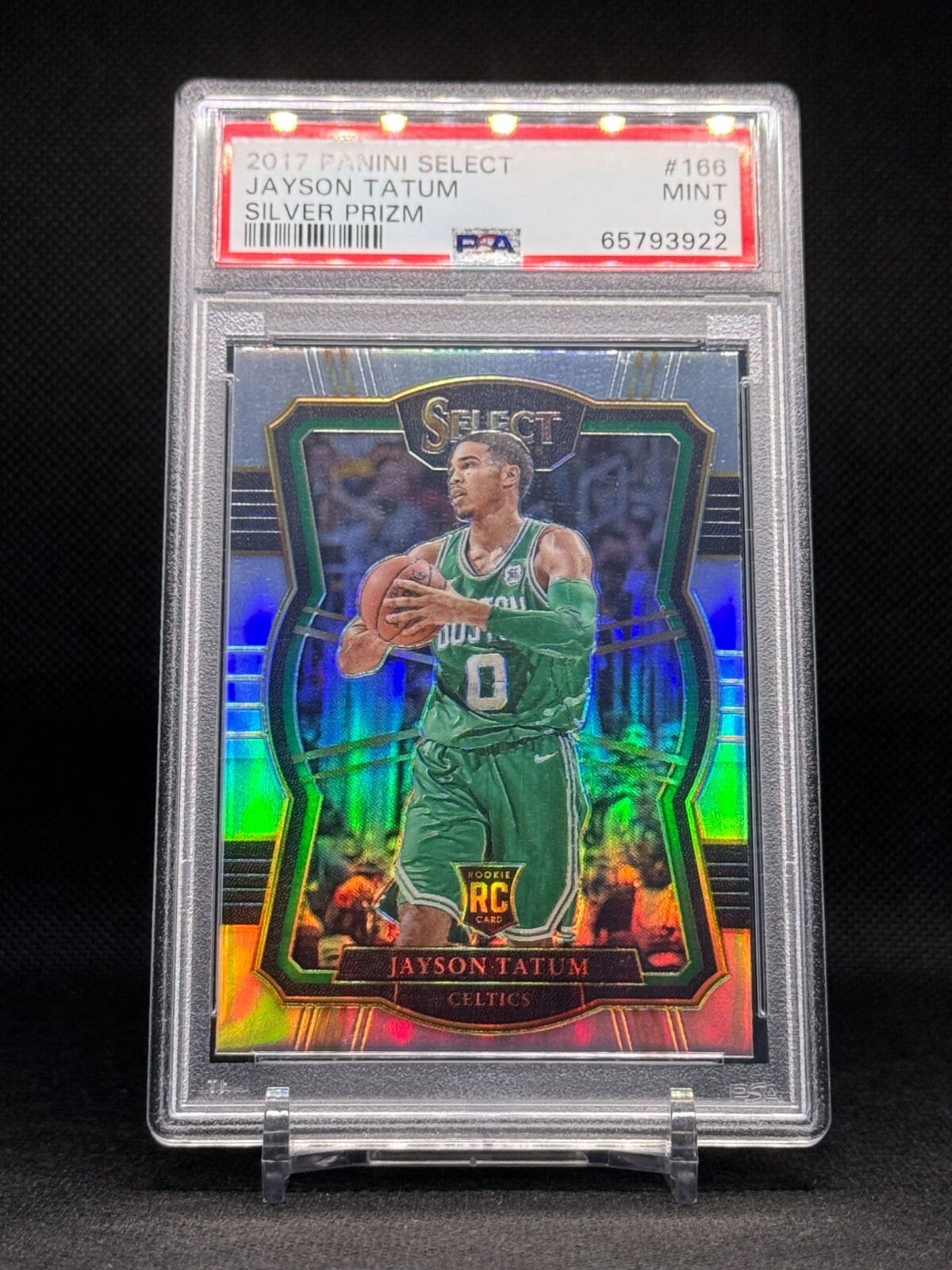 その他 panini SELECT PRIZM JAYSON TATUM PSA 9 2017-18 Panini Select Jayson Tatum Silver Prizm #166 PSA 9