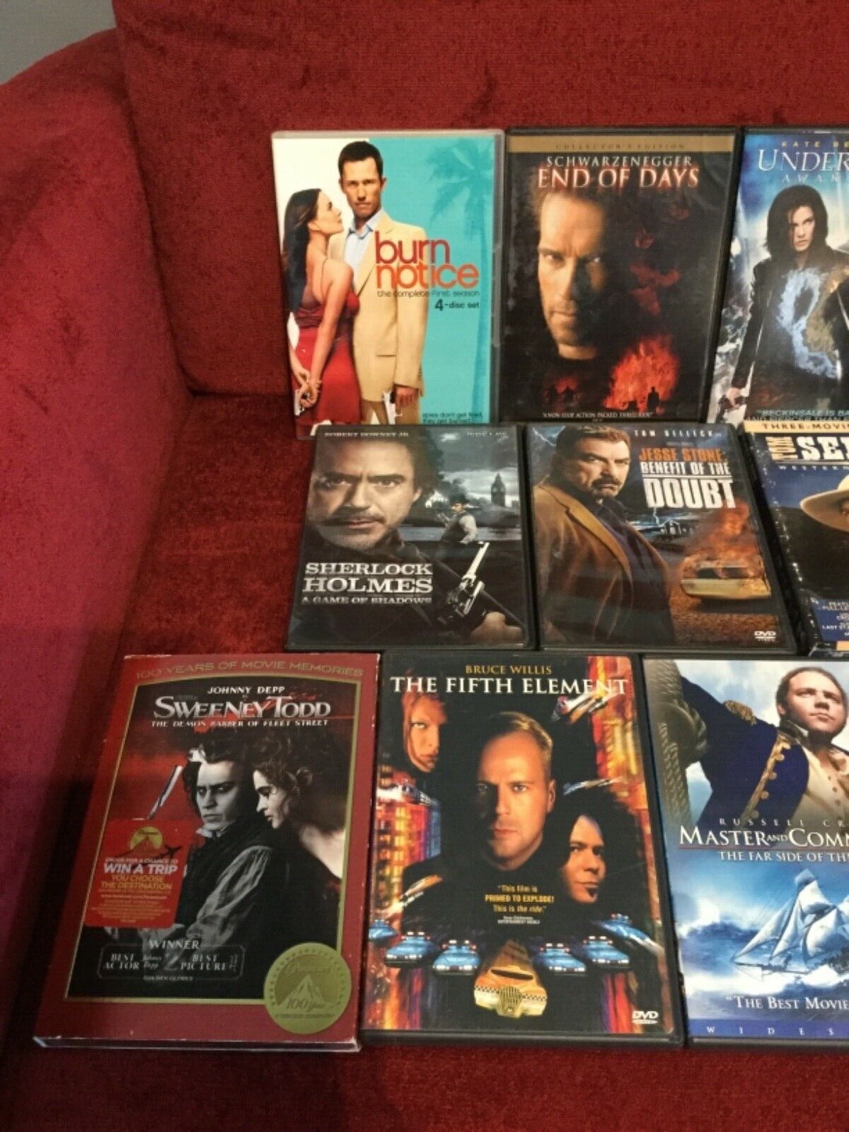 Group of 10 DVD movies see pictures for titles sold these titles only Packet I Group of 10 DVD movies see pictures for titles sold these titles only Packet I