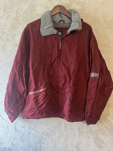 Nike ACG Jacket Men's L Red Nylon Full Zip Hooded Vintage Nike ACG Jacket Men's L Red Nylon Full Zip Hooded Vintage