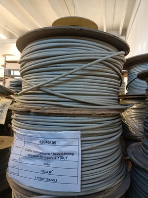 Telecomunication and signal cable - J-Y(ST)Y- 10x2x0.8