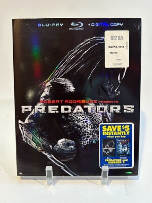 Predators (BLU RAY, BR + Digital, BRAND NEW)