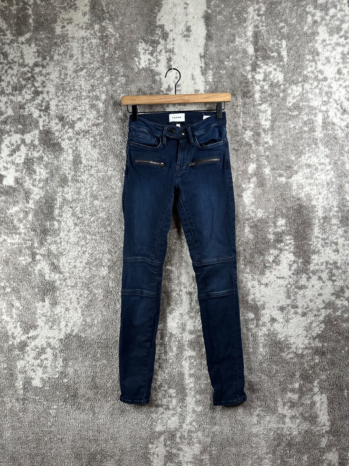 デニム・ジーパン FRAME FW25 Stretch denim jeans (3001814 KEEPSAKEKEPS) Frame Jeans 25 Womens Skinny de Jeanne Blue Ankle Stretch