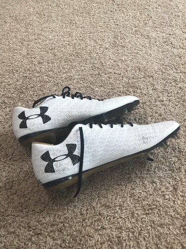 Notre Dame Irish Football Under Armour Team Issued 2017 Cleats Used Size 11.5 ND