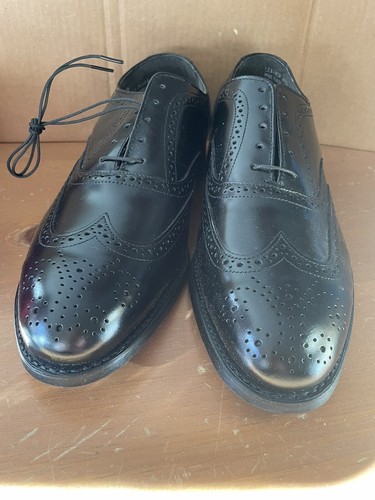 New Iron Age By Bostonian 8.5 D/B Black Wingtip Dress Safety Shoes $_12.JPG main image 3