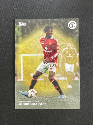 KOBBIE MAINOO ToppsJapaneditionトーディングカード 2023-24 Topps UEFA Club Competitions Future Stars #57 KOBBIE
