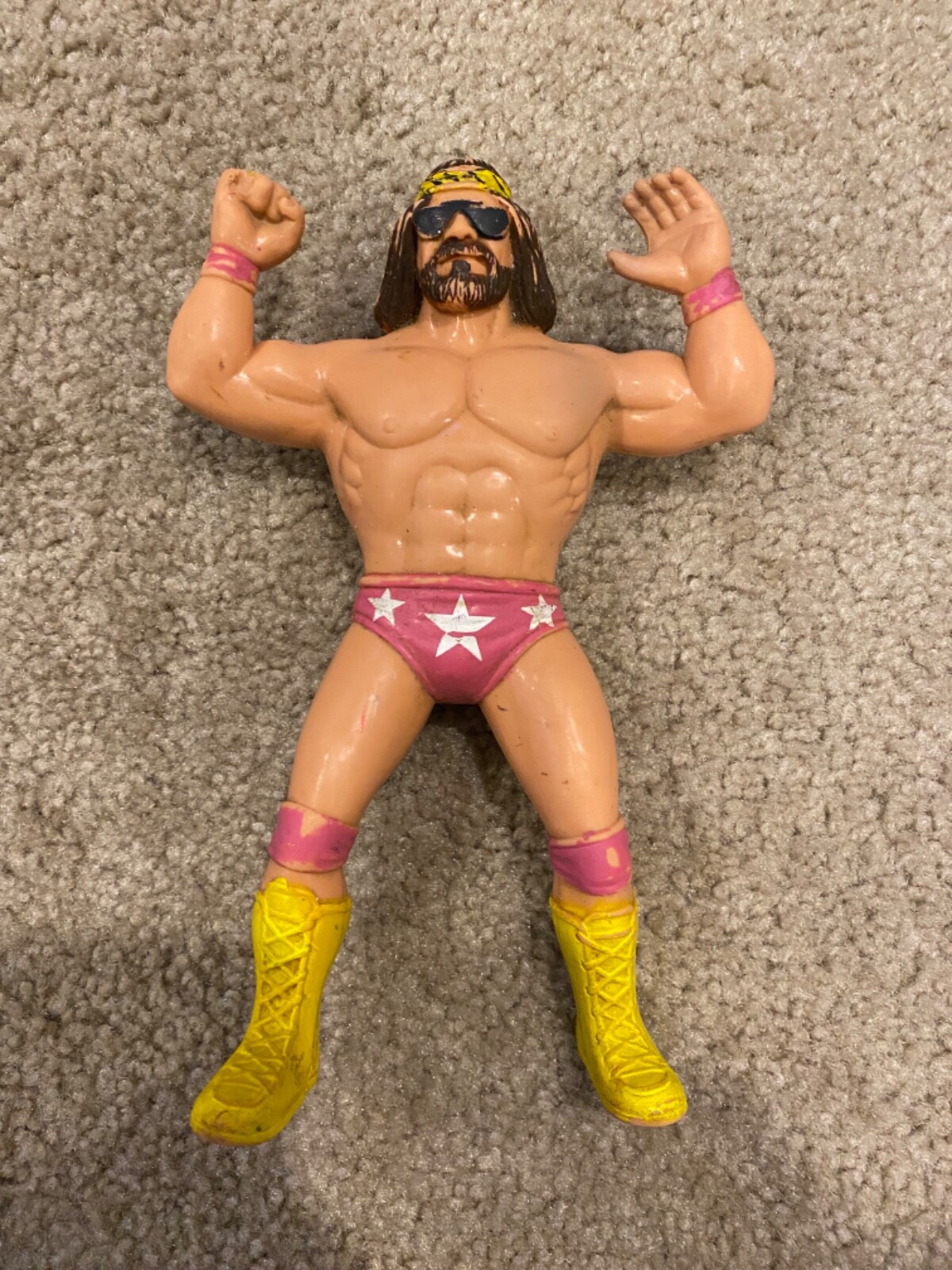 Macho Man Randy Savage 1986 WWF LJN Titan Sports 8