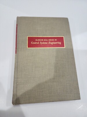 1958 Principles Of Control Systems Engineering McGraw Hill Basic Feedback Savant