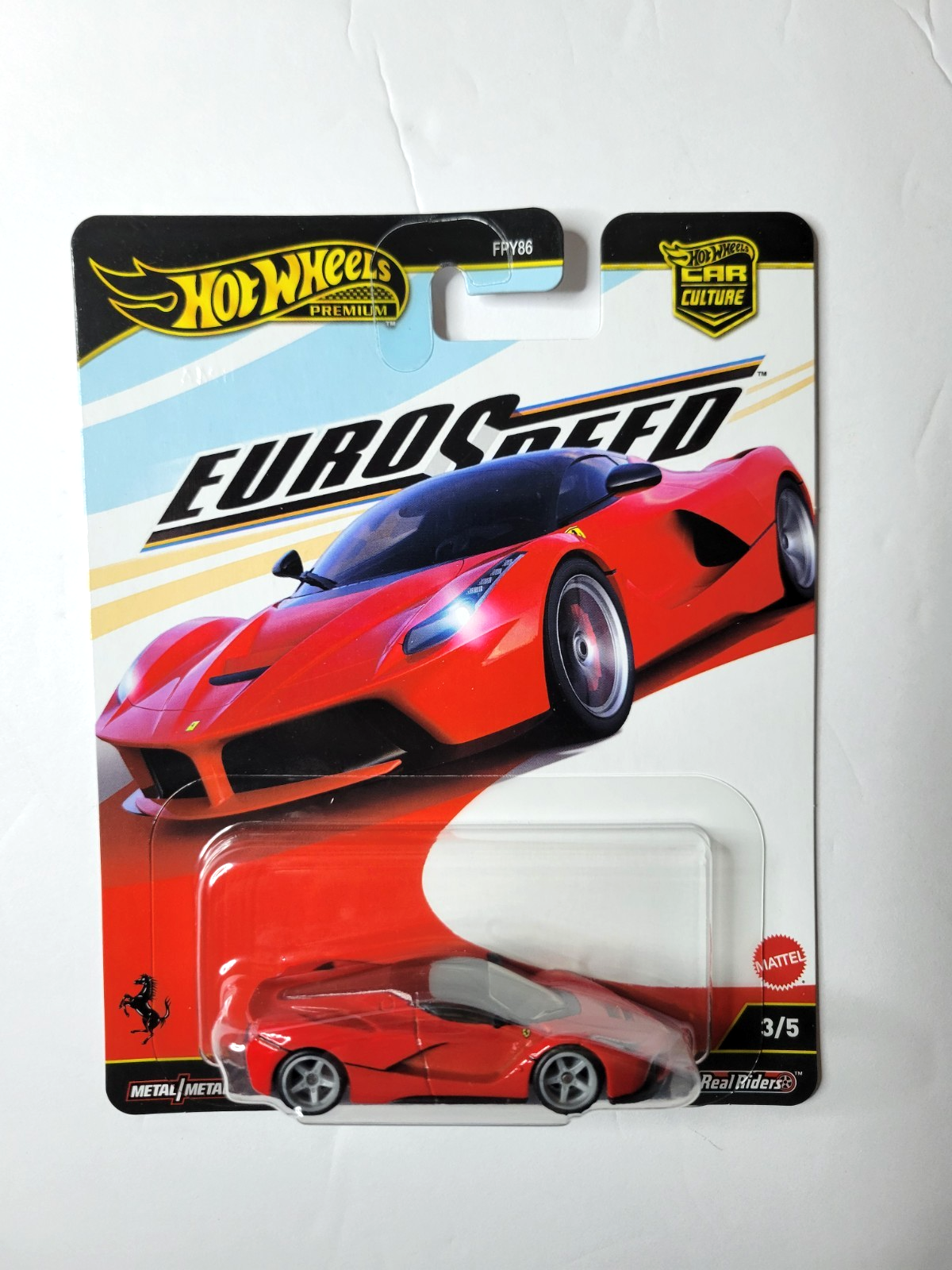 Hot Wheels 2025 Premium Car Culture Euro SPEED #3 LAFERRARI | eBay