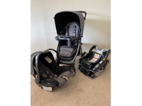 chicco bravo trio travel system extra base