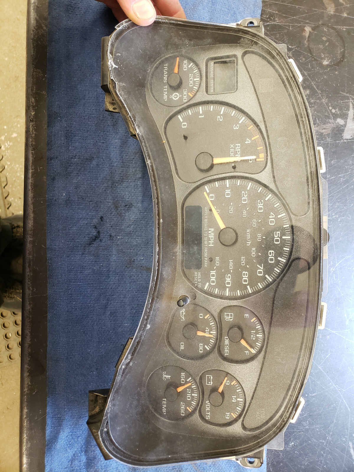Duramax Gauge Cluster - umsgxpx