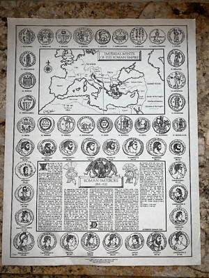 Imperial Mints Of The Roman Empire Chart