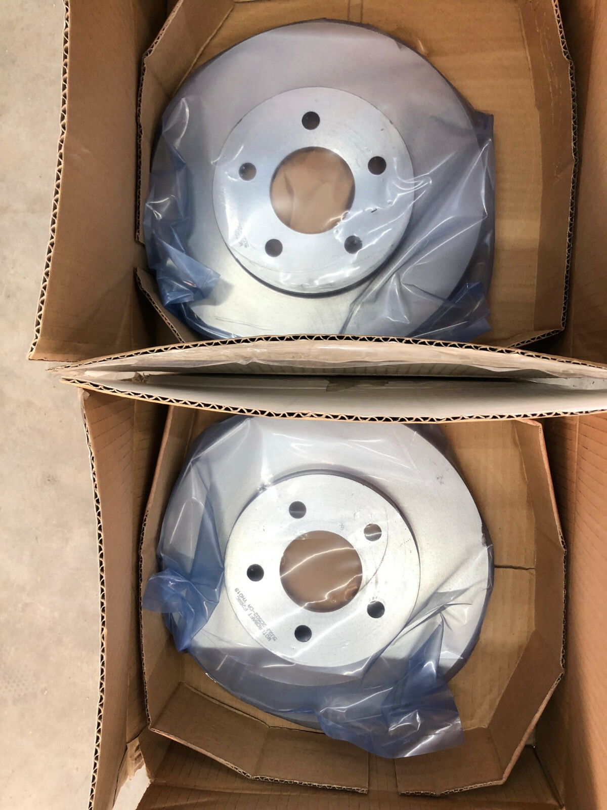 2) MOTORCRAFT BRR133 FRONT DISC BRAKE ROTOR FOR 04-07