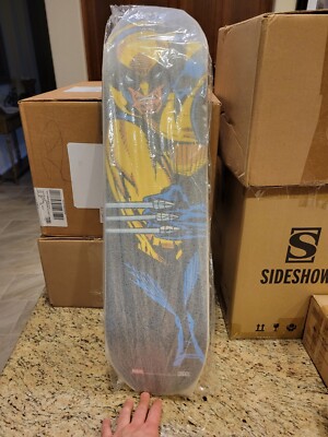 Kith X-Men Marvel Wolverine Skateboard Deck 60th Anniversary NEW LIMITED