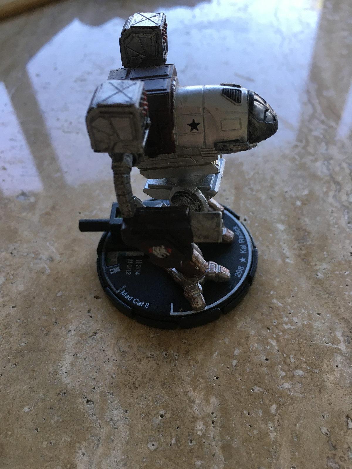 Kal Radick Mechwarrior LE #131 +Dossier Mad Cat II Steel Wolves | ULTRA RARE