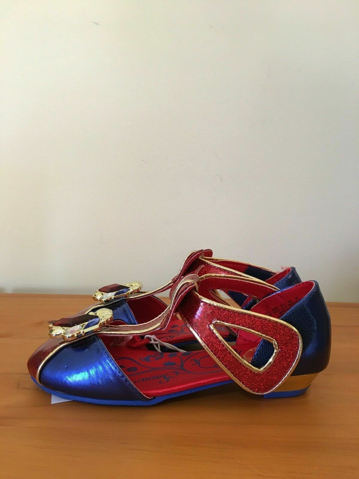 NWT Disney Store Snow White Costume Shoes Princess Girls many sizes